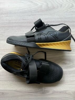 TYR Black and Gold Performance Training Shoes
